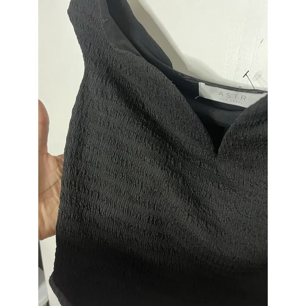 NWT ASTR The Label Textured Boned Sweetheart Neckline  Crop Top Women’s Small - Picture 5 of 8